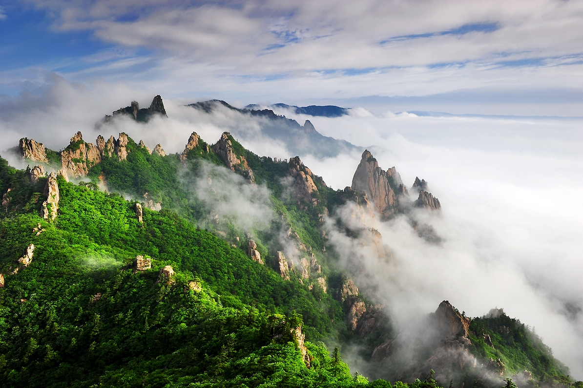Korea Mountain Wallpapers - Top Free Korea Mountain Backgrounds ...