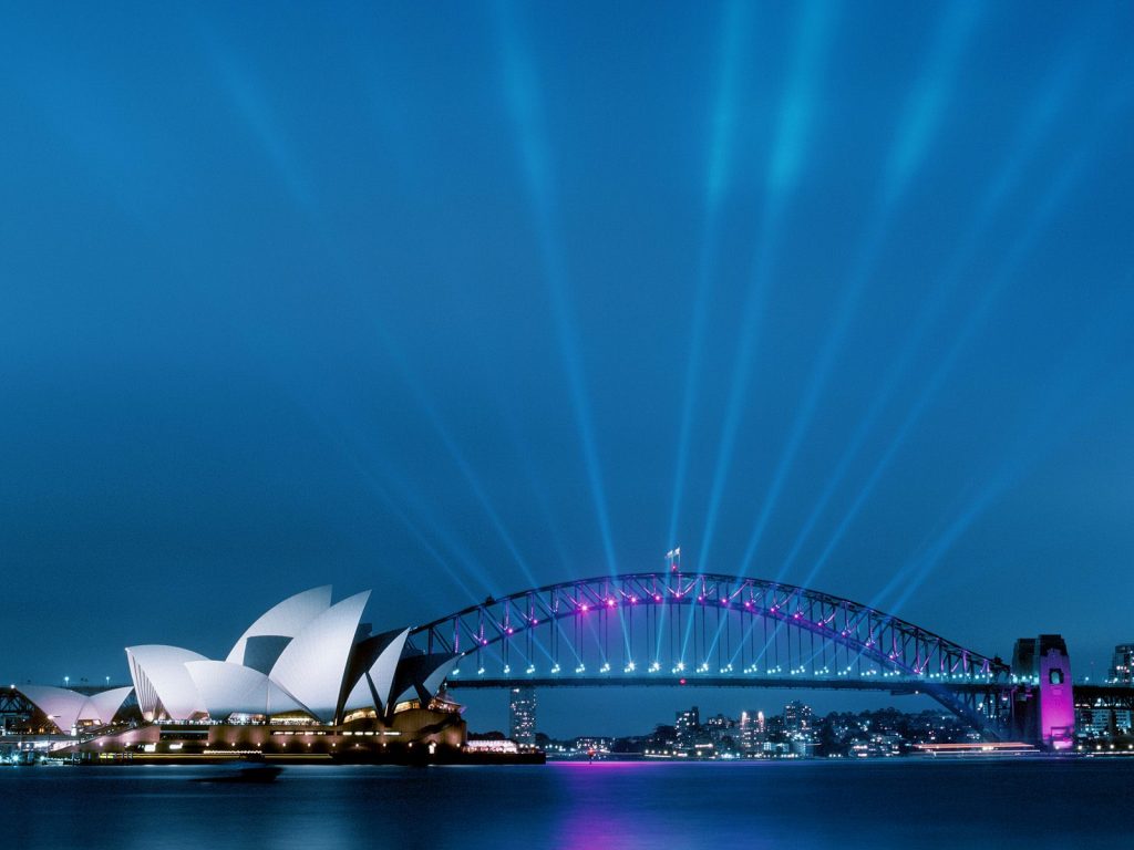 Opera House & Harbour Bridge, NSW , Australia