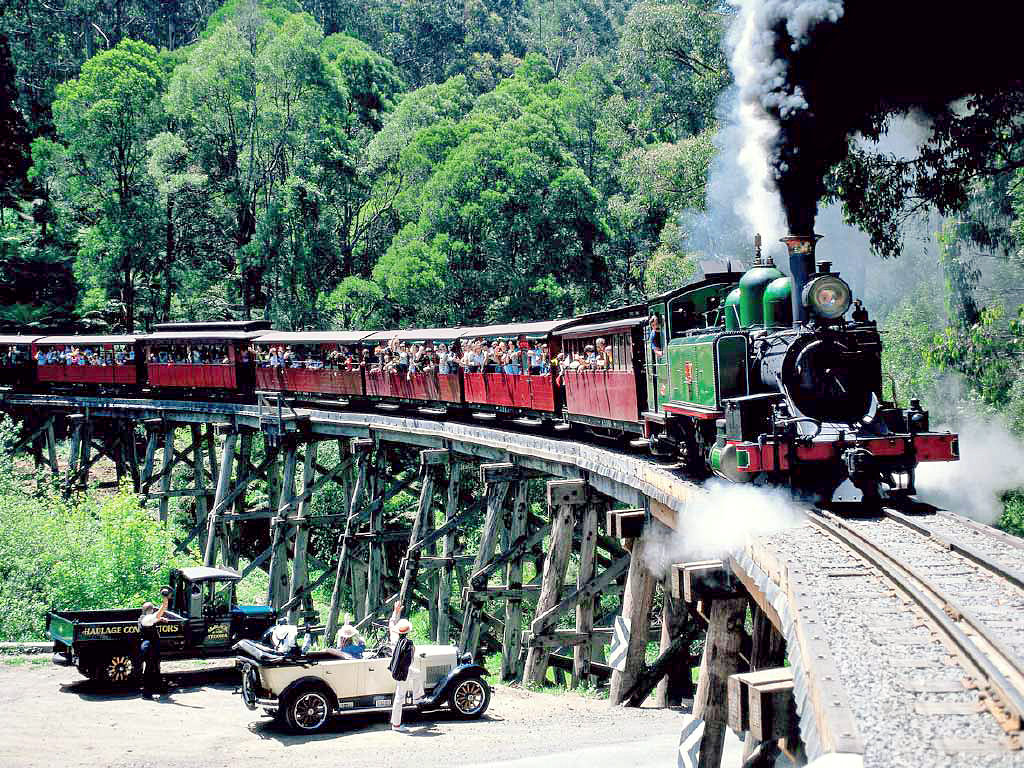 Puffing Billy , Belgrave, Victoria