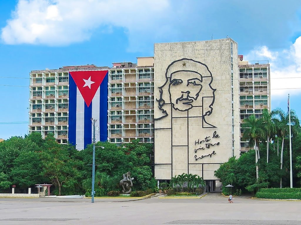 Revolution square havana Che Guevara