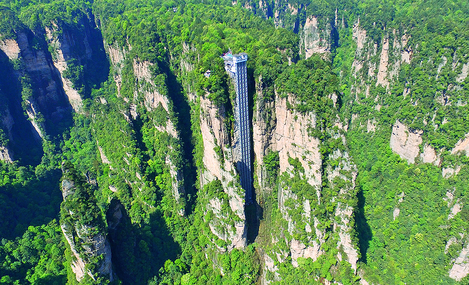 Bailong Lift, Zhangjiajie