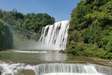 Landscape Flower Fruit Falls Falls Guizhou