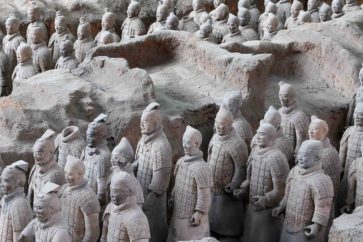 Qin dynasty Terracotta Army, Xian (Sian), China